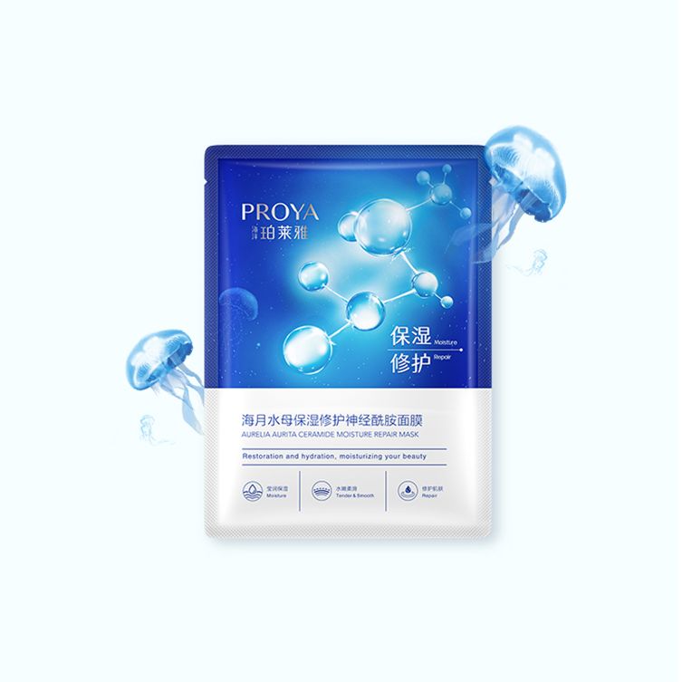 太阳成集团tyc234cc海月水母保湿修护神经酰胺面膜